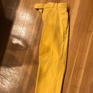Yellow Corduroy Polo Ralph Laurent pants. 32/32